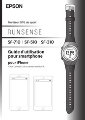 Epson RUNSENSE SF-310 Guide D'utilisation