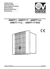 Vortice ARIETT I T HCS Notice D'emploi Et D'entretien