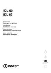 Indesit IDL 63 Manuel D'installation Et Emploi