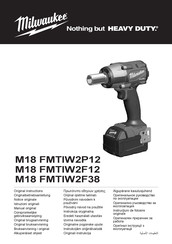 Milwaukee M18 FMTIW2F12 Notice Originale