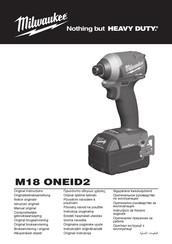 Milwaukee M18 ONEID2 Notice Originale
