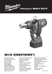 Milwaukee M18 ONEFHIWF1 Notice Originale