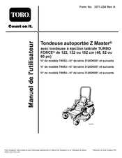 Toro 74954 Manuel De L'utilisateur