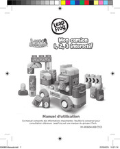VTech LeapFrog LeapBuilders Mon camion 1, 2, 3 interactif Manuel D'utilisation