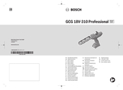 Bosch GCG 18V-310 Professional Notice Originale