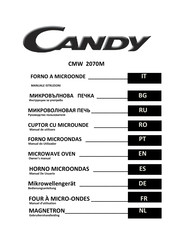 Candy CMW 2070M Manuel D'utilisation