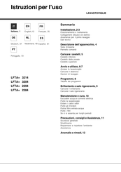 Hotpoint LFTA+ 2284 Mode D'emploi