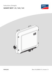 SMA Solar Technology AG SUNNY BOY 1.5 Instructions D'emploi