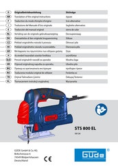 Güde 58126 Traduction Du Mode D'emploi D'origine