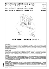 Beko BM16COCV Instructions De Montage Et De Service