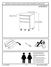 Unique Furniture KALMAR k/19/20/3 Instructions De Montage