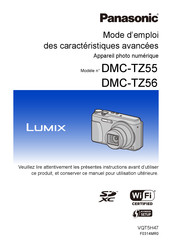 Panasonic LUMIX DMC-TZ55 Mode D'emploi