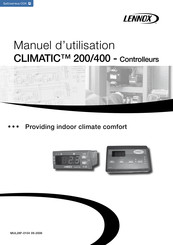 Lennox CLIMATIC 400 Manuel D'utilisation