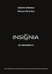 Insignia NS-28E200NA14 Guide De L'utilisateur