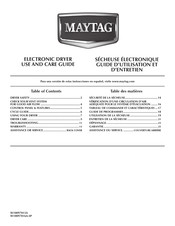 Maytag W10097016A-SP Guide D'utilisation Et D'entretien