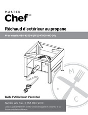 Master Chef 085-3259-6 Guide D'utilisation Et D'entretien