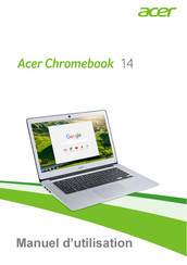 Acer Chromebook 14 CB3-431 Manuel D'utilisation