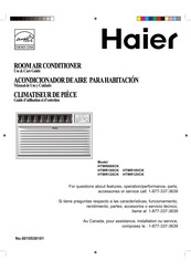 Haier HTWR08XCK Guide D'utilisation Et D'entretien