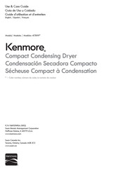 Kenmore 417.8191 Série Guide D'utilisation Et D'entretien