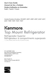 Kenmore 253.6050 Série Guide D'utilisation Et D'entretien
