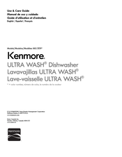 Kenmore ULTRA WASH 665.1309 Série Guide D'utilisation Et D'entretien