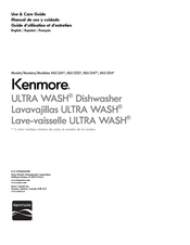 Kenmore ULTRA WASH 665.1241 Séries Guide D'utilisation Et D'entretien