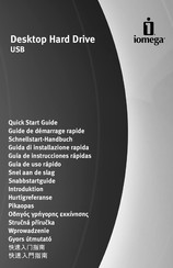 Iomega Desktop Hard Drive USB Guide De Démarrage Rapide