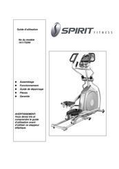 Spirit Fitness 161173295 Guide D'utilisation