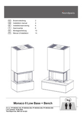 Nordpeis Monaco Bench Manuel D'installation