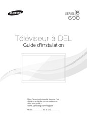 Samsung HG40ND690 Guide D'installation