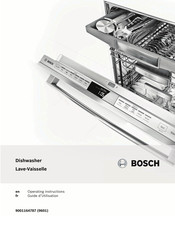 Bosch SGE53U5xUC Guide D'utilisation