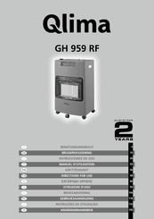 Qlima GH 959 RF Manuel D'utilisation