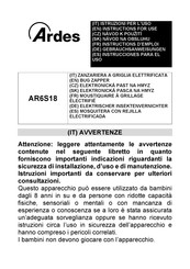 ARDES AR6S18 Instructions D'emploi