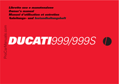 Ducati 999 Manuel D'utilisation