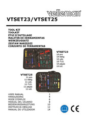 Velleman VTSET25 Mode D'emploi
