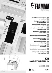 Fiamma HOBBY PREMIUM Instructions De Montage