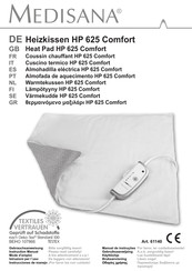 Medisana HP 625 Comfort Mode D'emploi