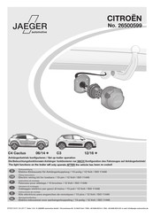 Jaeger 26500599 Instructions De Montage