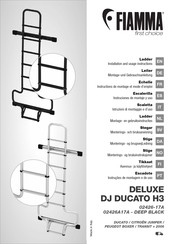 Fiamma DELUXE DJ DUCATO H3 Instructions De Montage Et Mode D'emploi