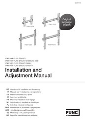 SMS FUNC BRACKY Manuel D'installation Et De Réglage