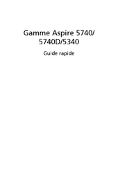 Acer Aspire 5740D Guide Rapide