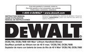 DeWalt DCBL790B Guide D'utilisation