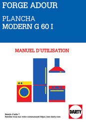FORGE ADOUR Modern G 60 I Manuel D'utilisation