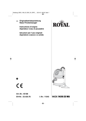 Royal 45188 Instructions D'origine