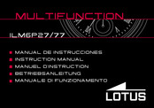 Lotus ILM6P27 Manuel D'instruction