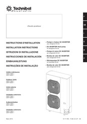 Technibel Climatisation GRFP 909R Instructions D'installation