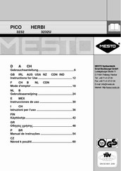 Mesto PICO Mode D'emploi