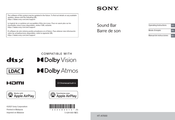 Sony HT-A7000 Mode D'emploi