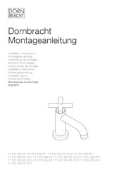 Dornbracht 17 512 882-FF 0010 Instructions De Montage