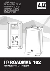 LD Systems ROADMAN 102 Série Manuel D'utilisation